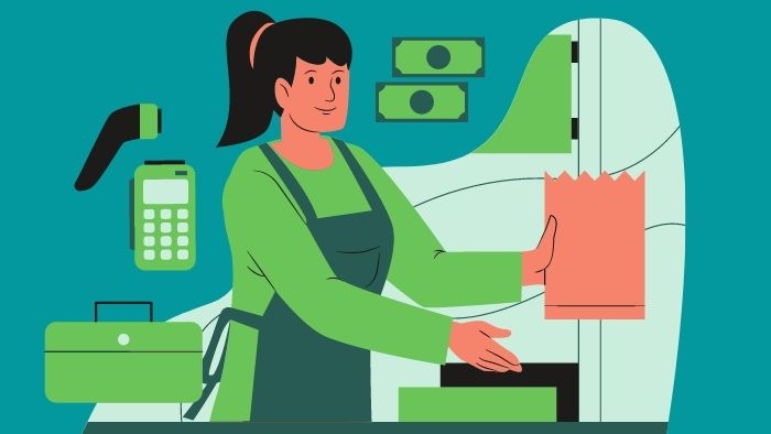 woman work